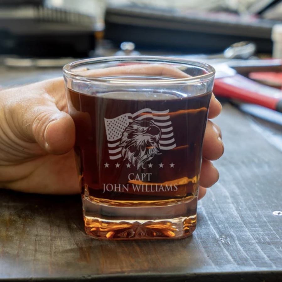 whiskey glass